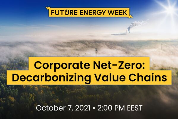 FEW Organizes event Corporate Net-Zero: Decarbonizing value chains